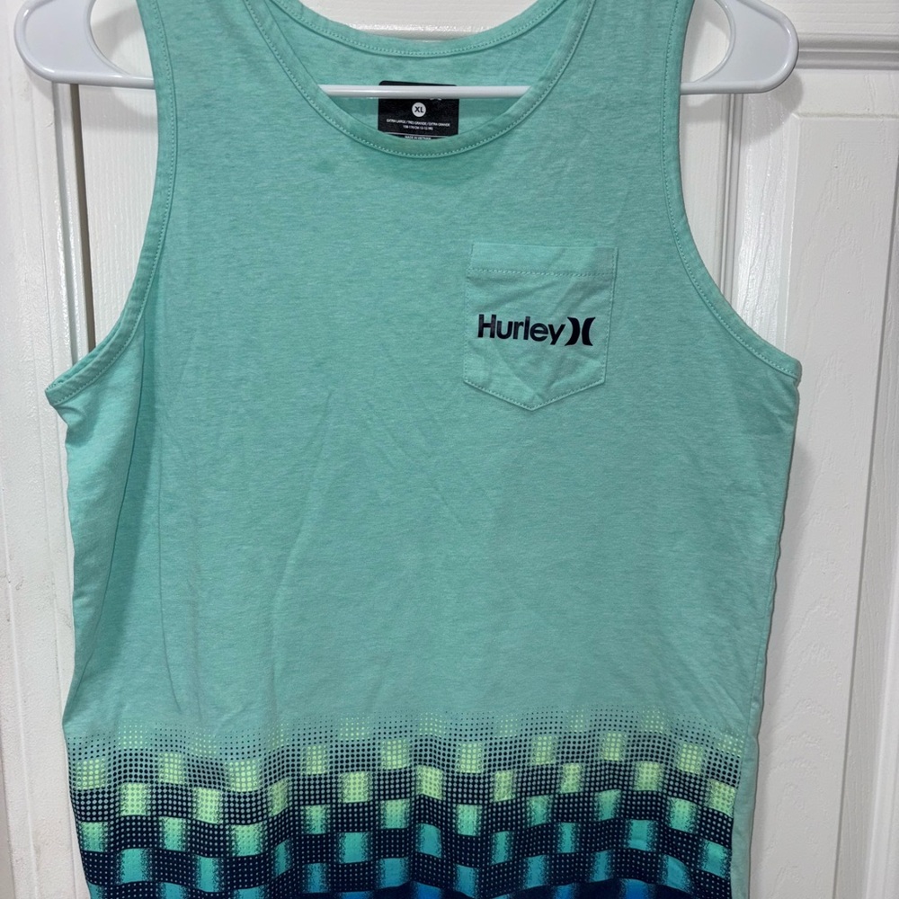 Hurley Teal Tank Top